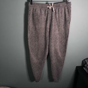 Mens Gray Jogger Sweatpants - XL